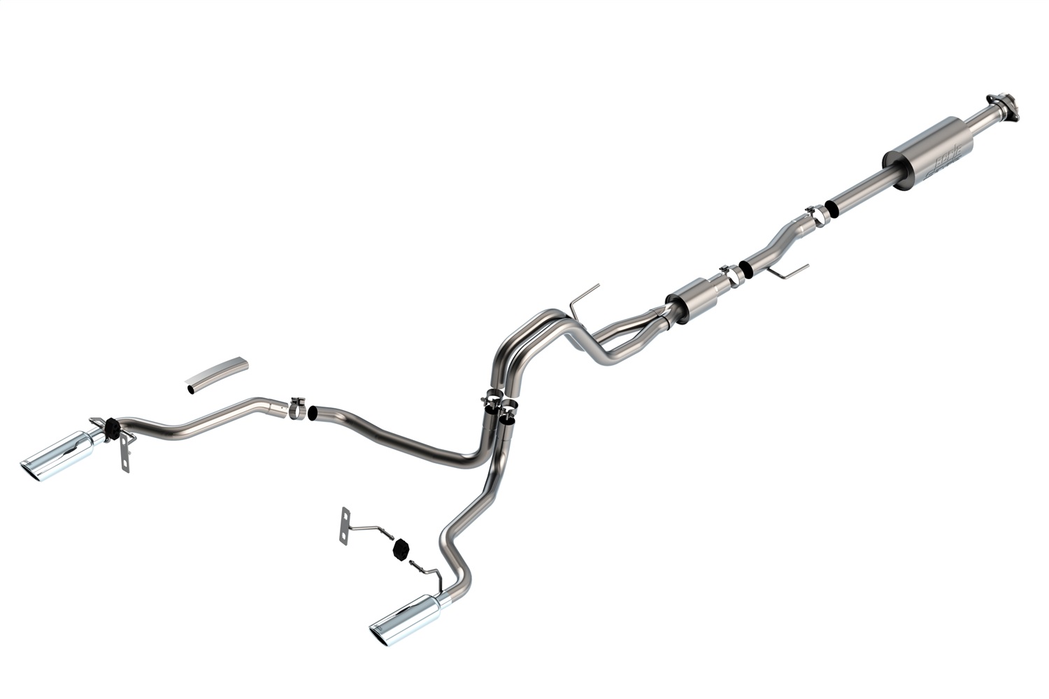 Max✨ Borla - 140866 - Borla 140866 S-Type Cat-Back Exhaust System