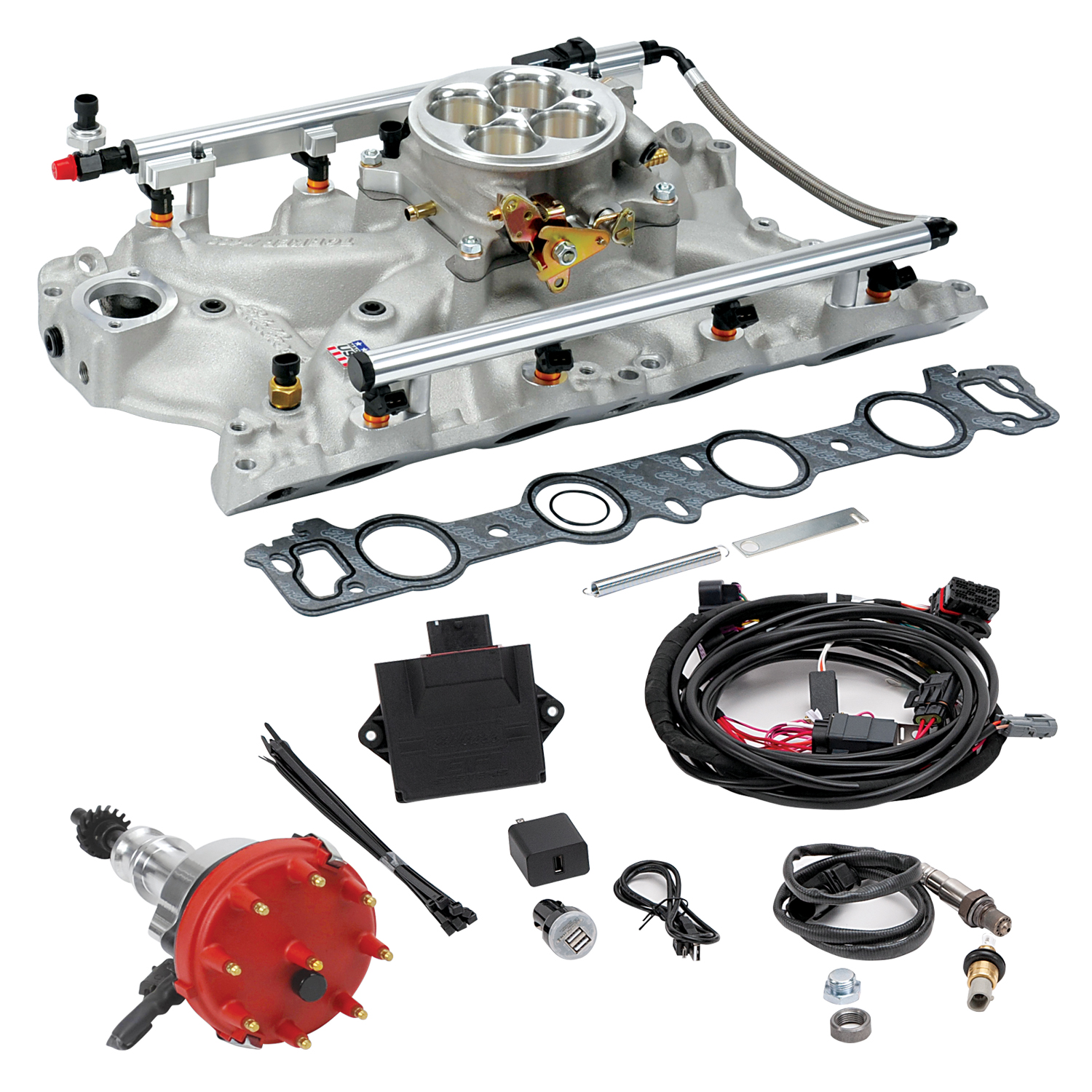 Edelbrock 36032 Pompa Carburante Universale 255 Lph – Alta Pressione Per Sistemi EFI, Regolabile