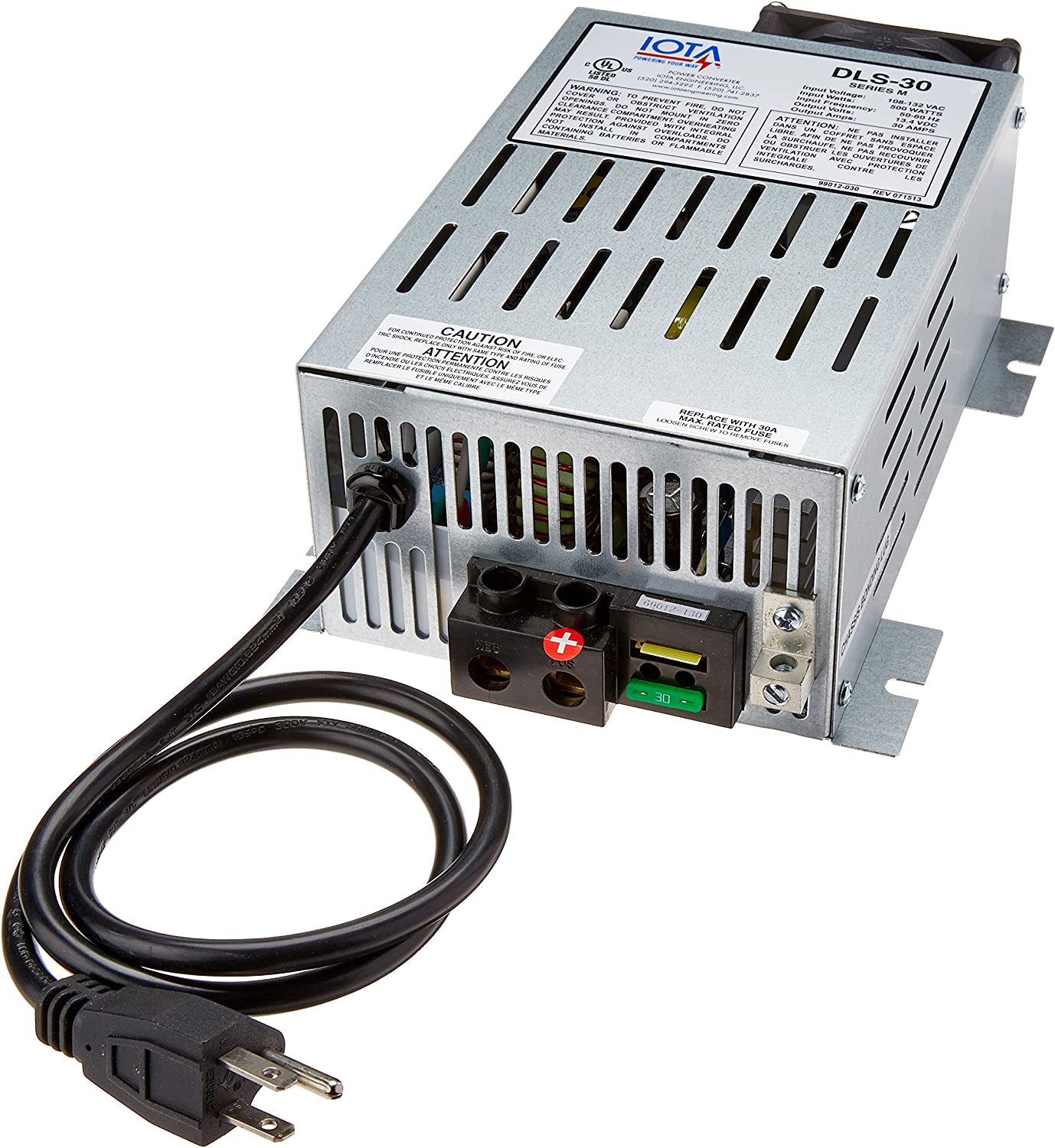 IOTA DLS-30 電源コンバーター 外部充電器 サブバッテリー AC→DC IOTA DLS-30 - IOTA 30 AMP CONVERTER/CHARGER - Partsengine Canada