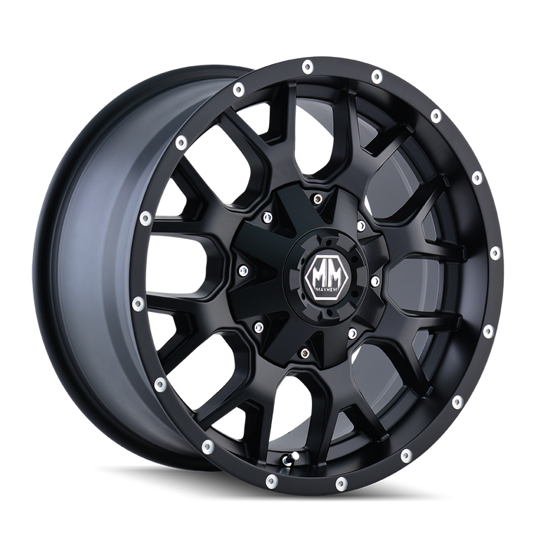 Mayhem Wheels 8015-8981MB18 - WARRIOR Series Wheels - Partsengine