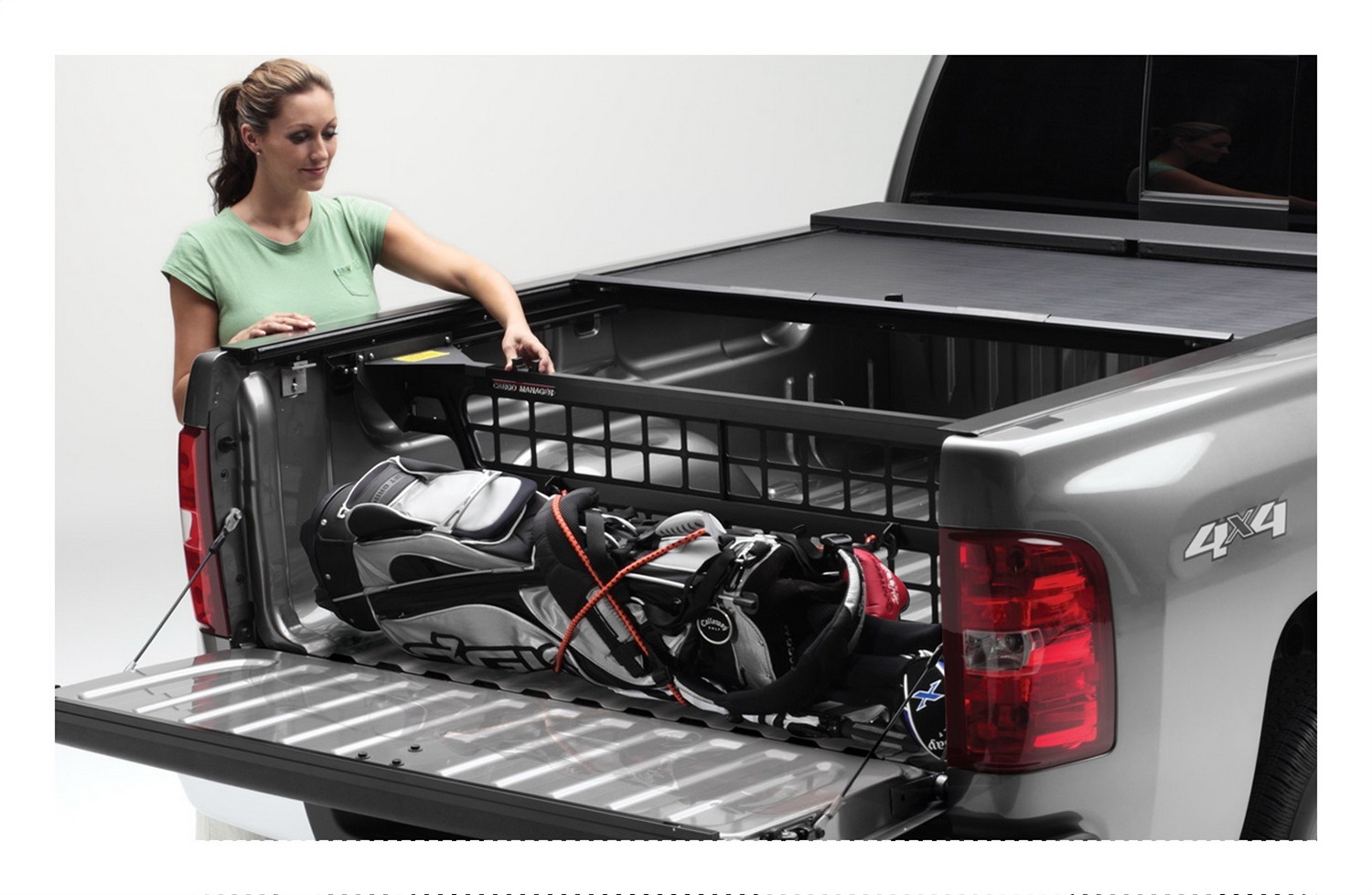 Roll-N-Lock CM446 - Roll-N-Lock Cargo Manager Truck Bed