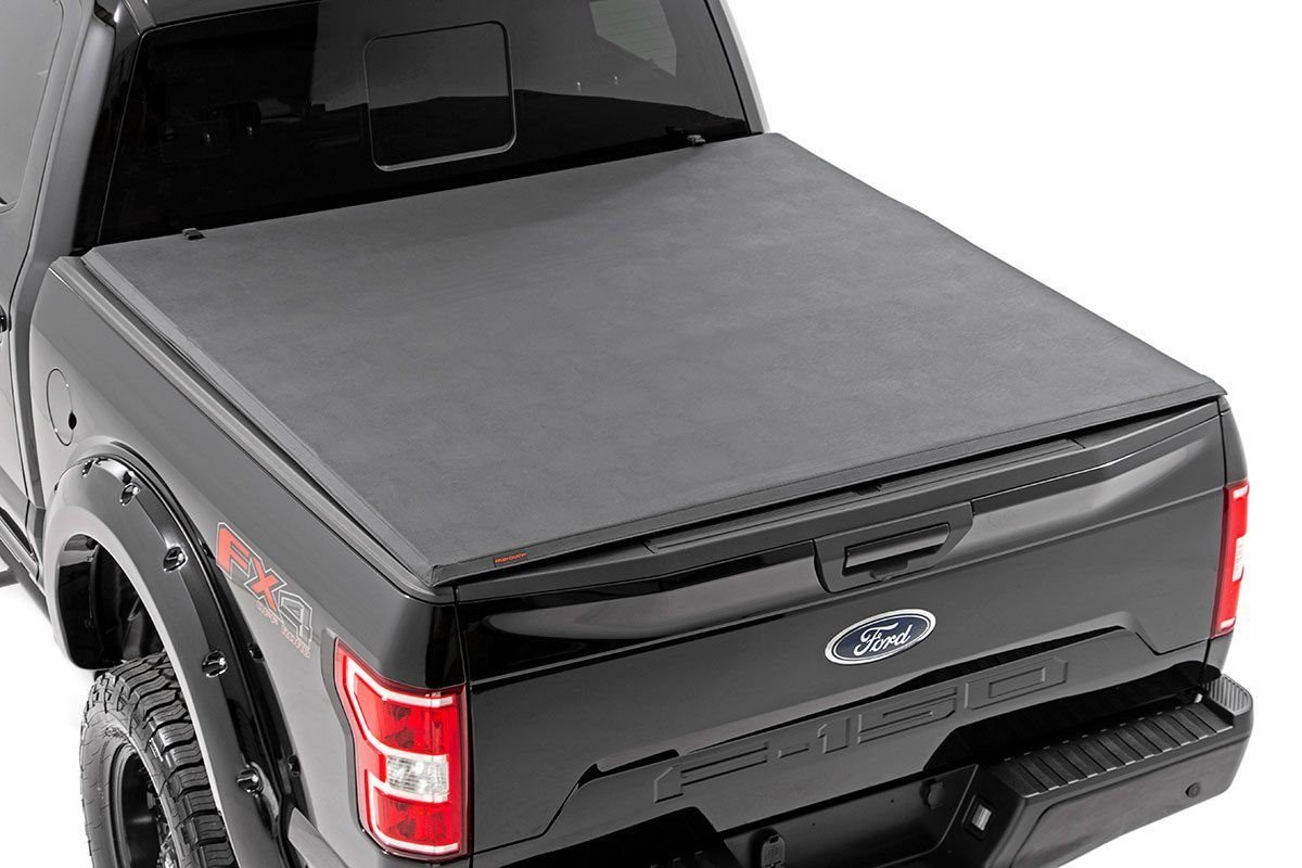 Rough Country Soft Tri-Fold Tonneau Cover RC44501550