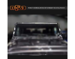 N-FAB Modular Overhead Windshield Light Brackets Mounting Kits For Jeep Wrangler (JK)