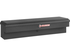Weatherguard Lo-Side Mount Tool Box - Textured Matte Black Aluminum