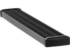 Luverne Grip Step 7 in. Running Boards - Black Textured Powder Coat
