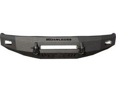 Iron Cross Heavy Duty Low Profile Front Bumper - Black Textured Powder Coated