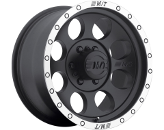Mickey Thompson Wheels CLASSIC BAJA LOCK - Matte Black with Machined Lip