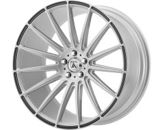Asanti Wheels ABL-14 POLARIS - Brushed Silver Carbon Fiber Insert