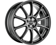 OZ-Sparco Hyper XT HLT X Wheels - Star Graphite with Diamond Lip