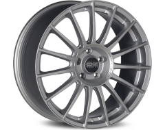 OZ-Sparco Superturismo LM Wheels - Matte Race Silver with Black Lettering