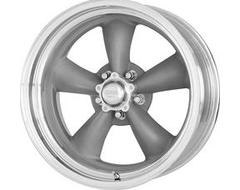 American Racing Wheels VN215 CLASSIC TORQ THRUST II 1 PC - Mag grey - Machined lip