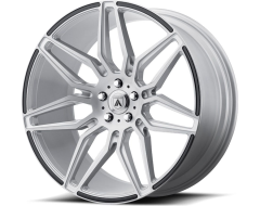 Asanti Wheels ABL-11 SIRIUS - Brushed Silver - Carbon Fiber Insert