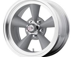 American Racing Wheels VN309 TT O - Vintage Silver - Machined lip
