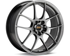 BBS RF Series Wheels - Diamond black paint, clear protective top coat.