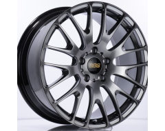 BBS RN Series Wheels - Diamond black paint, clear protective top coat.