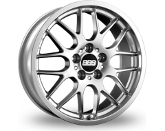 BBS RX Series Wheels - Diamond silver paint, clear protective top coat.