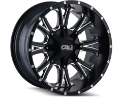 Cali Off-Road AMERICANA 9101 Series Wheels - satin black with milled spokes