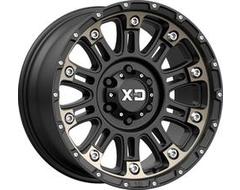 XD Series Wheels XD829 HOSS II - Satin Black - Machined Dark Tint