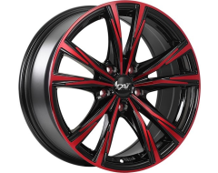 DAI Wheels Oracle Tuning Series - Gloss Black - Machined face red