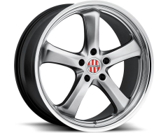 Victor Equipment Turismo Series Wheels - Hyper silver with mirror cut lip
