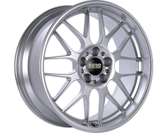 BBS RGR Series Wheels - Diamond silver paint, clear protective top coat.