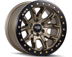 Dirty Life Wheels DT-1 9303 Series - Matte gold - Black simulated ring