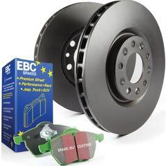 EBC Brakes Stage 14 Brake Kit - Greenstuff Sport Pads and RK Rotors