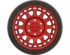 Black Rhino Wheels PRIMM BEADLOCK - Candy Red - Black ring and black bolts