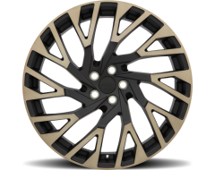 Redbourne Wheels WESTMINSTER - Matte Black - Machined face and dark matte tint