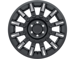 Black Rhino Wheels MISSION - Matte Black - Machined tinted spokes