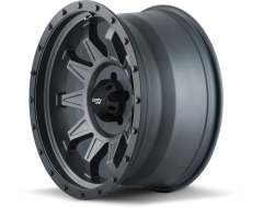 Dirty Life Wheels ROADKILL 9301 Series - Matte Gunmetal - Black BeadLock