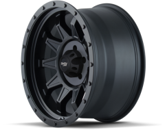 Dirty Life Wheels ROADKILL 9301 Series - Matte Black - Black BeadLock
