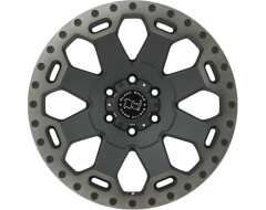 Black Rhino Wheels WARLORD - Matte Black - Machined dark tint lip