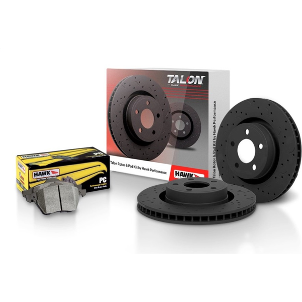 Hawk Performance Talon Street Rotor And Brake Pad Kit