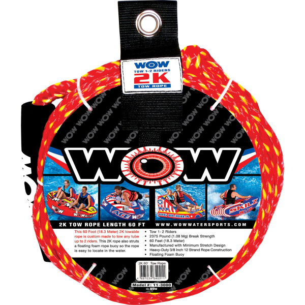 Wow Sports Towable Tube Tow Rope