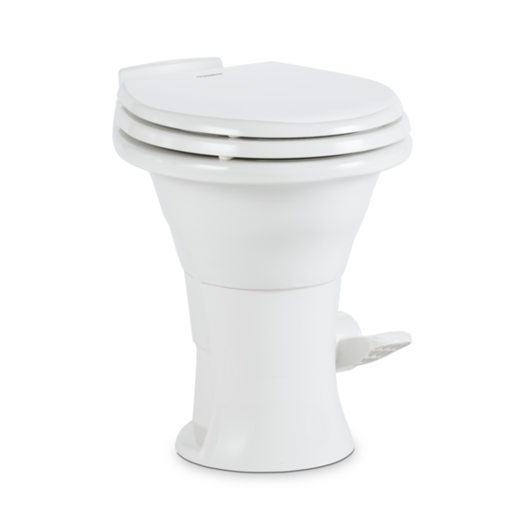 Dometic Corp Dometic 302310081 - Dometic 310 China Toilet Slow-Close Lid White - For RV