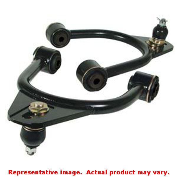 Specialty Tubular; Adjustable; Black; Steel; Set of 2