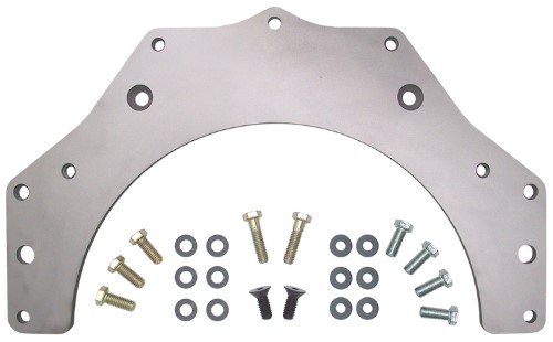 Trans-Dapt Performance For Use With 1966 And Up Buick/ Olds/ Pontiac To 1962 And Up Chevy TH350/ TH400/ 700R4 Transmissions; Steel; With Bol