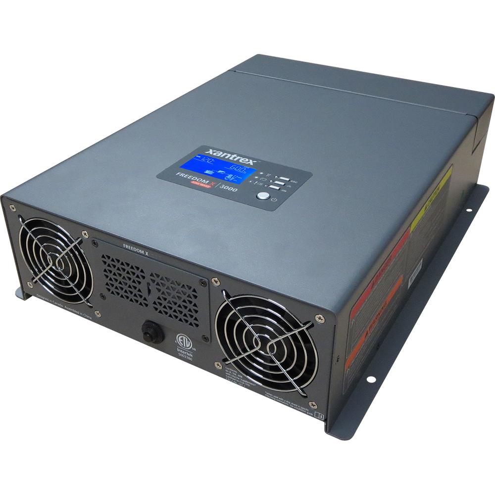 Xantrex FREEDOM X 3000 INVERTER - TRUESINE 3000W, 120AC/12VDC, HARDWIRE, TRANSFER