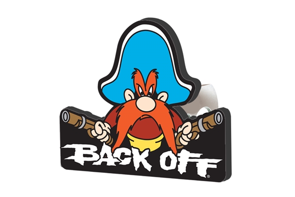 PlastiColor Yosemite Sam "Back Off" Hitch Cover