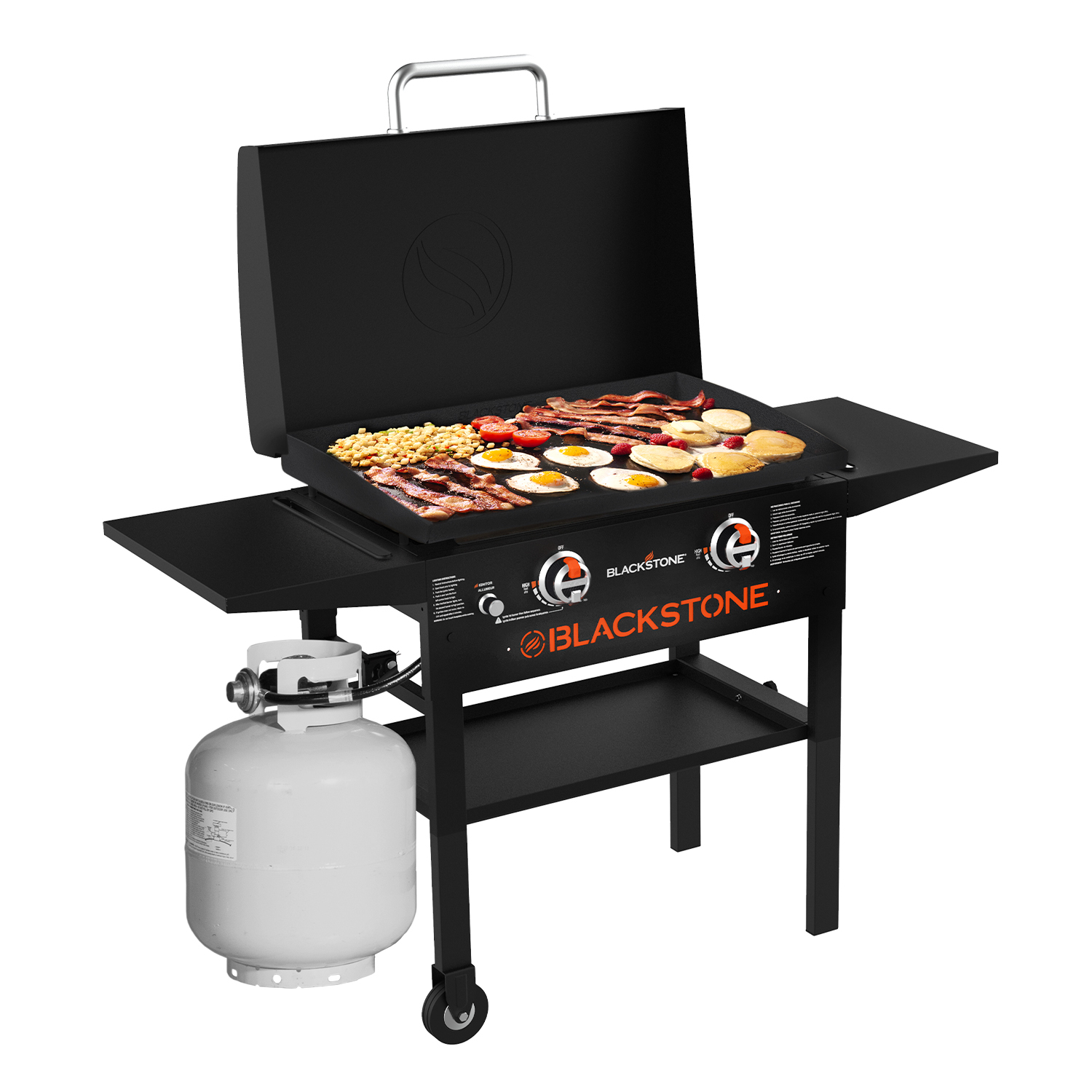 Blackstone 1883 ORIGINAL 28IN PROPANE GRIDDLE WITH HOOD