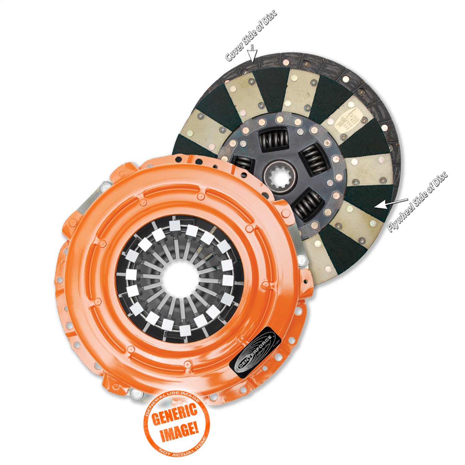 Centerforce Dual Friction(R); Clutch Pressure Plate and Disc Set