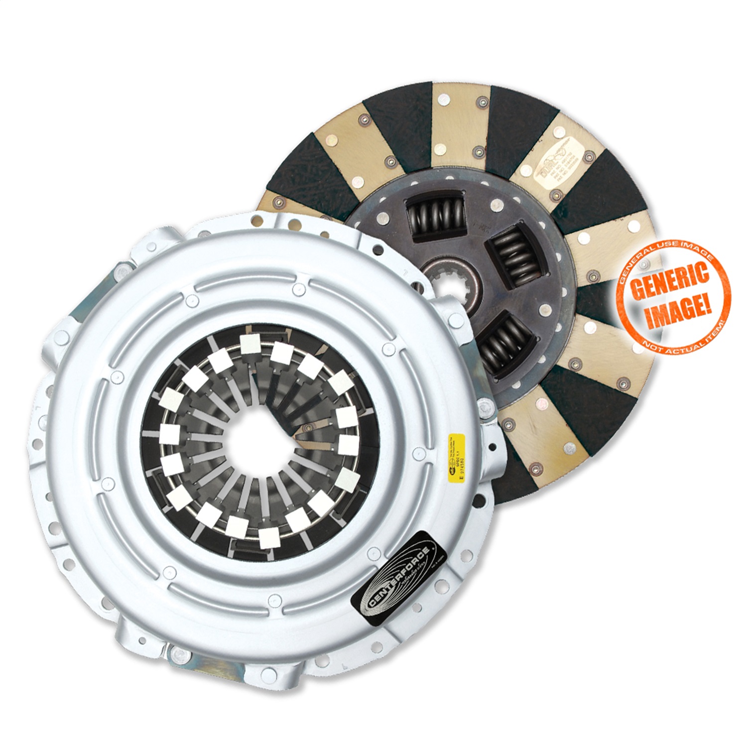 Centerforce Light Metal; Clutch Pressure Plate and Disc Set