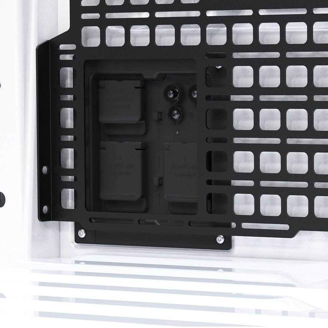 Builtright Industries 2021+ Ford F150 Raptor Driver Rear Panel Bedside Rack 102003
