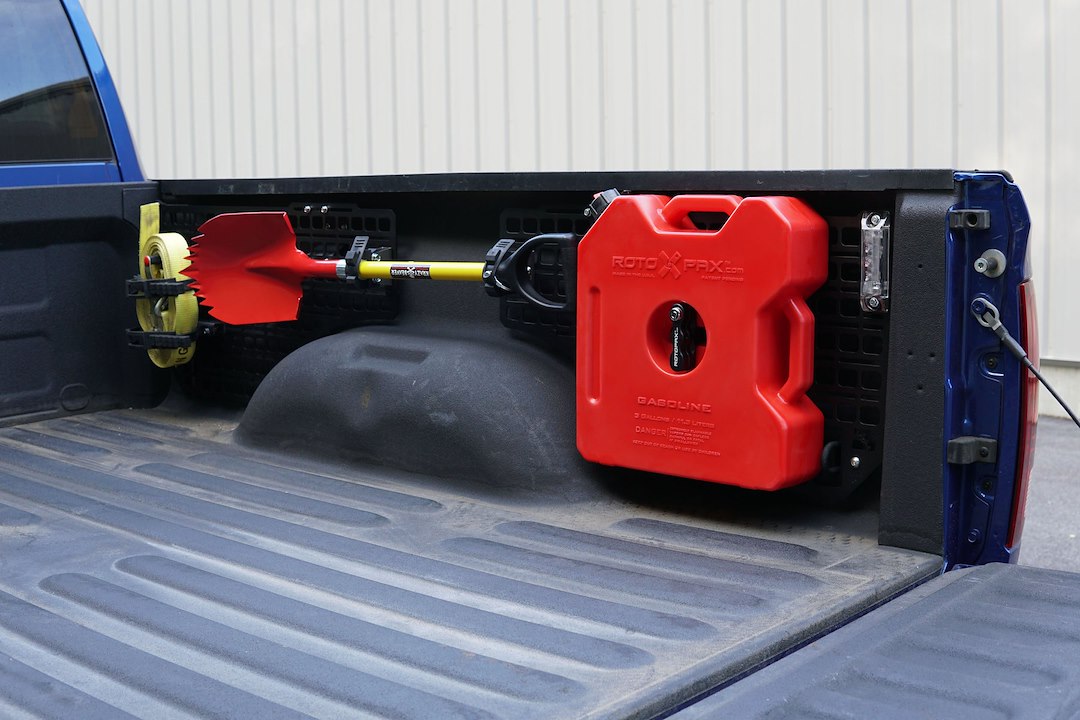 Builtright Industries 09-19 Ram 1500/2500 Any Bed Bedside Rack System - Driver/Passenger Rear Panel 102071