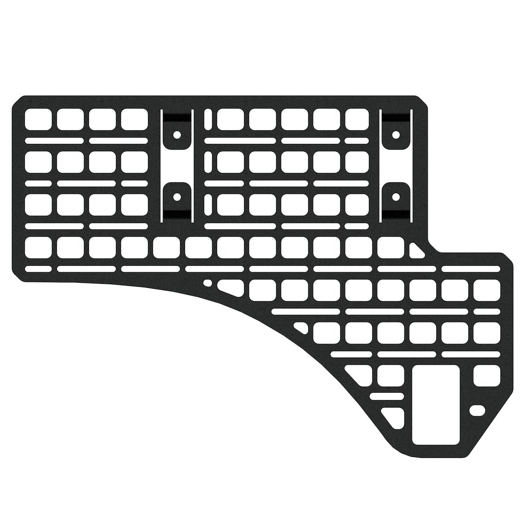 Builtright Industries 2019+ Ram 1500 5Ft7In Bed Bedside Rack System - Driver Front Panel 102505