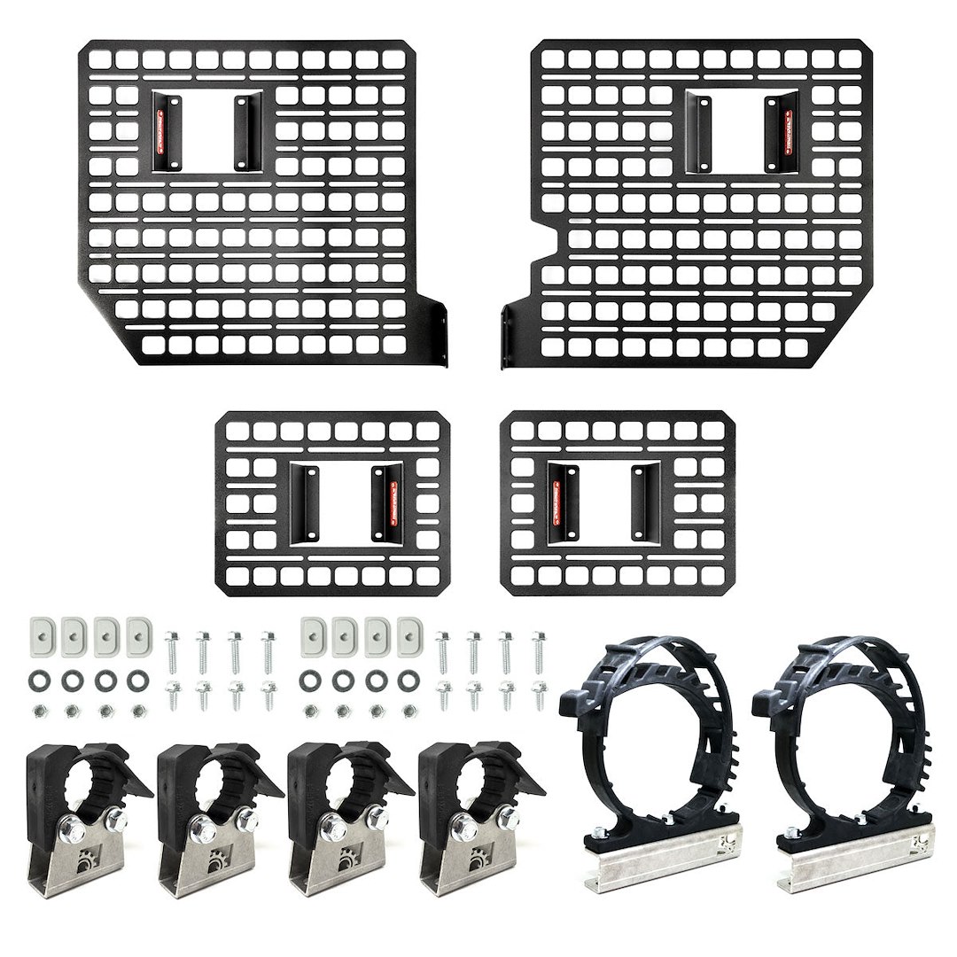Builtright Industries 15-20 Ford F-150 Incl. Raptor Bedside Rack Sys - Stage 1 Kit 111008