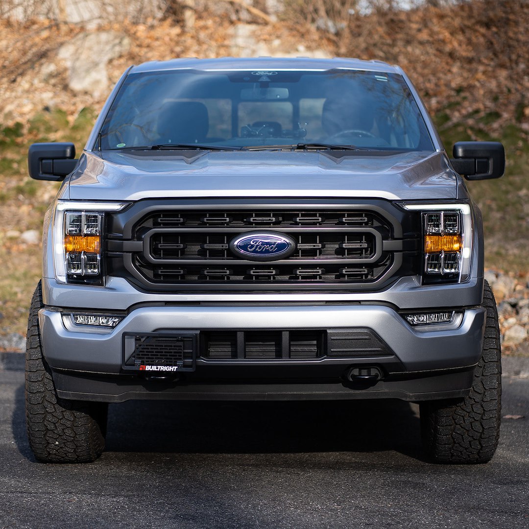 Builtright Industries 2021+ Ford F-150 License Plate Relocation Kit 106111