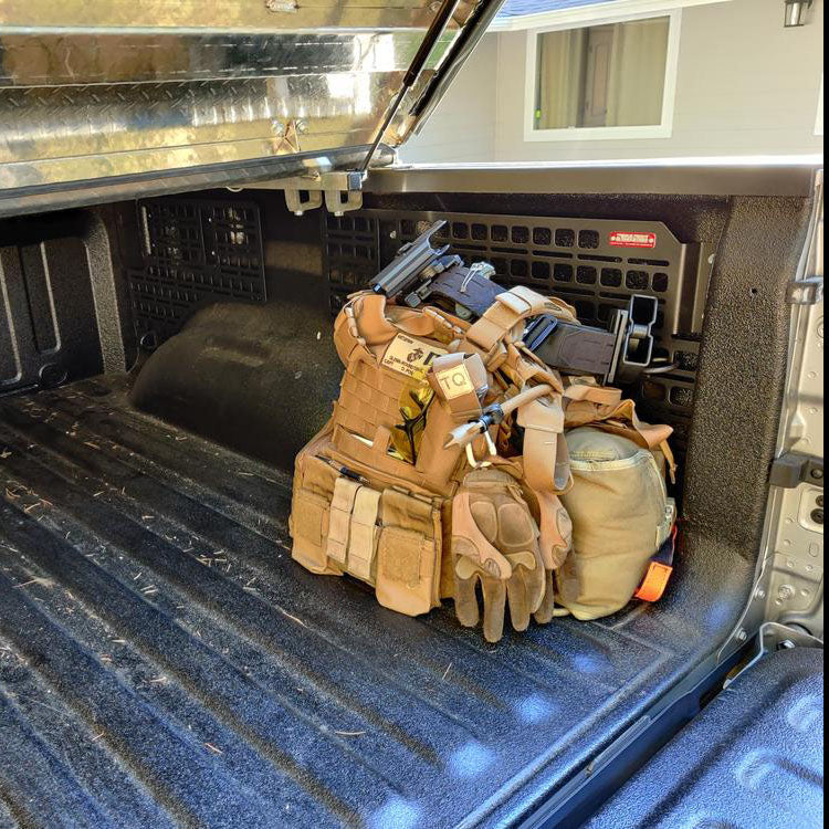Builtright Industries 2019+ Ram 1500 5.7Ft Bed Full Bedside Rack - 4Pc Set 102501