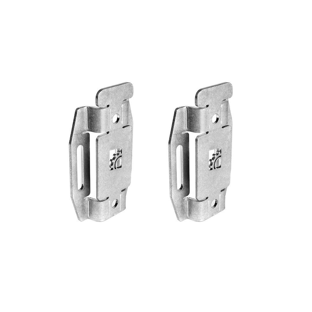 Builtright Industries Riser Mount Pair - Qf Long Arm Clamp W/Clamps 104036